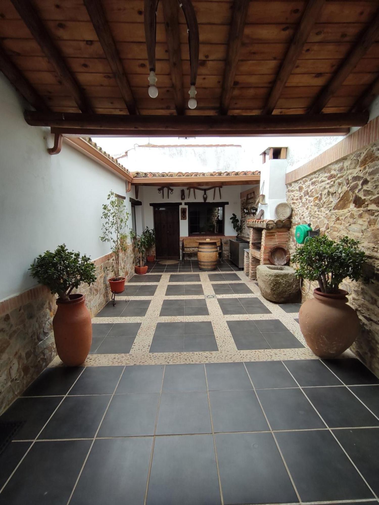 Casa Rural La Carriona Segura de León Dış mekan fotoğraf